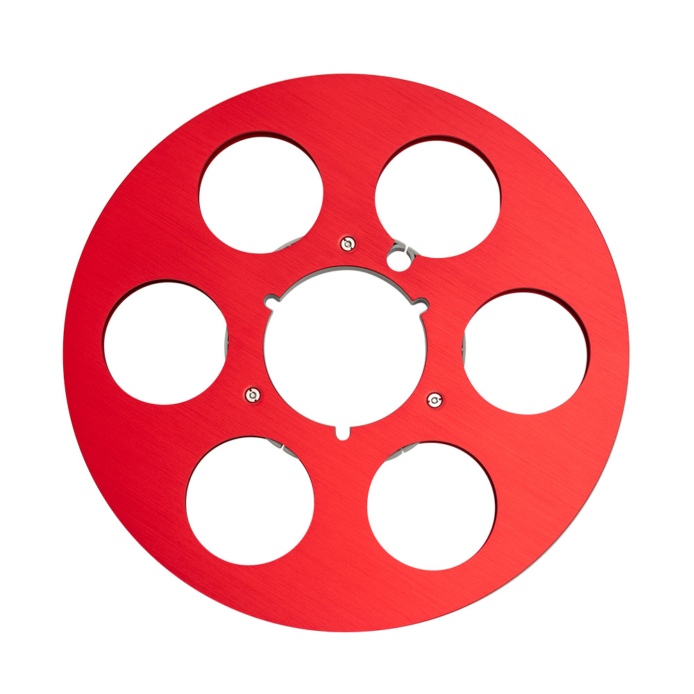 Retroreels Reel-to-reel Reel 10.5 x 1/4 Aluminium Red type D 