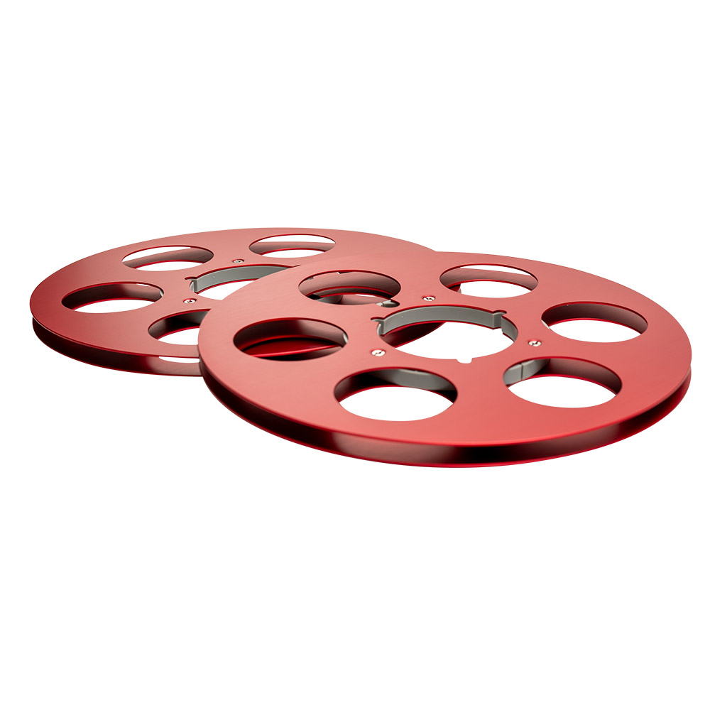 Retroreels Reel-to-reel Reel 10.5 x 1/4 Aluminium Red type D 